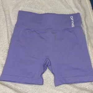 Size small Dfyne dynamic short. Selling because they’re too long on me.